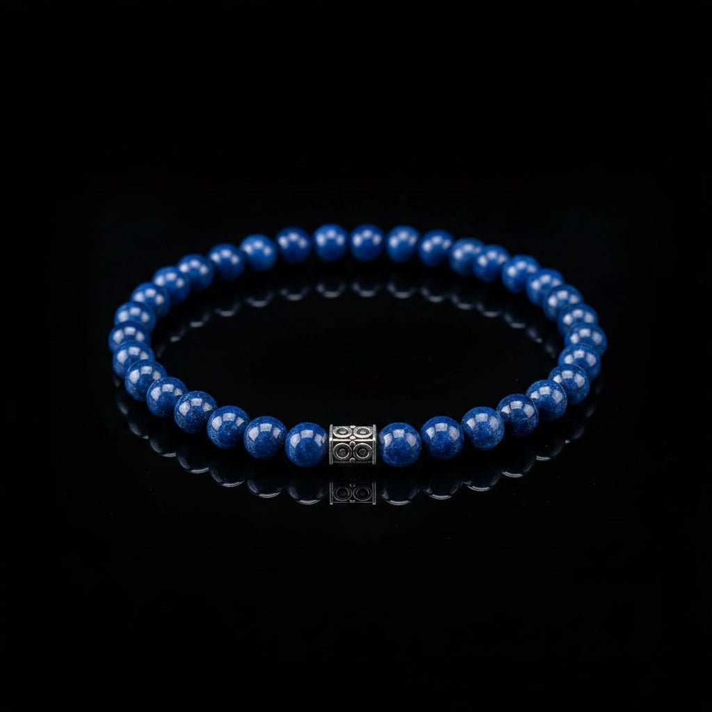 Kralenarmband met Lapis Lazuli Edelsteen - Kahkeshan
