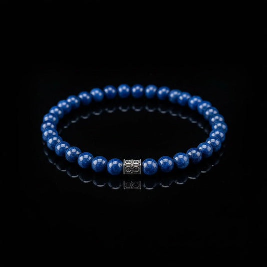Kralenarmband met Lapis Lazuli Edelsteen - Kahkeshan