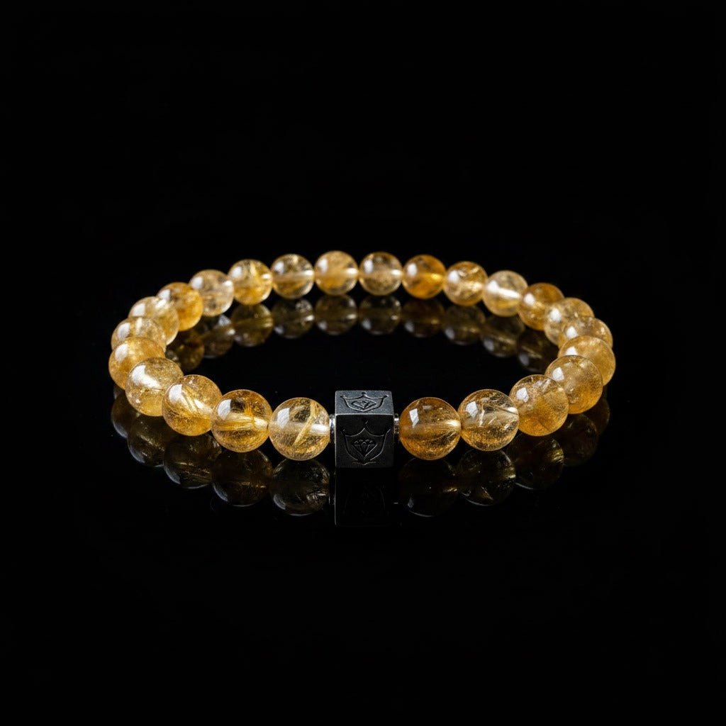 Luxe Natuursteen Armband - Quartz (8mm) - Kahkeshan