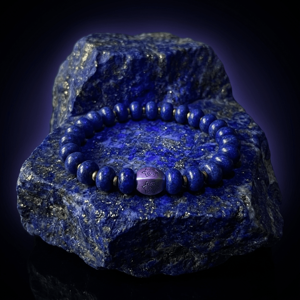 Luxe Blauwe Kralen Armband - Kahkeshan