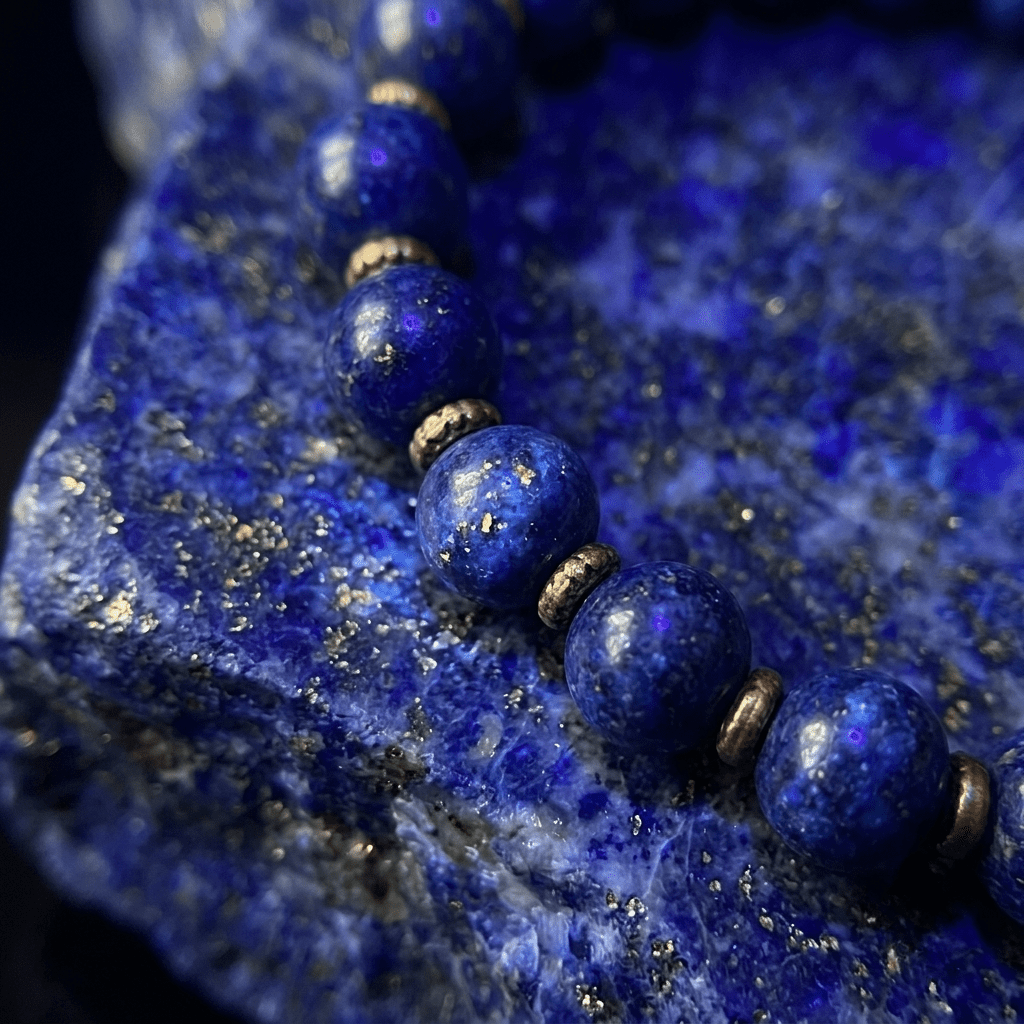Luxe Blauwe Kralen Armband - Kahkeshan