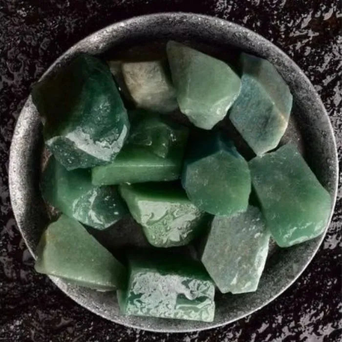 Natural Green Aventurine Cylindrical Shape