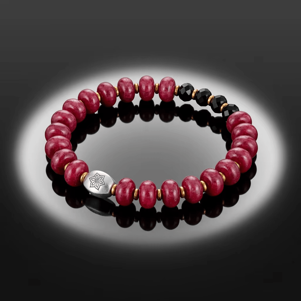 Pink jade Bracelet (10 mm)